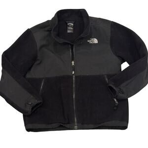 The North Face Black Denali Jacket sz L Black Fleece Jacket North Face Denali